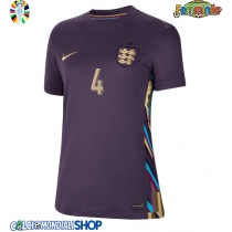 Maglie da calcio Inghilterra Declan Rice #4 Seconda Maglia Femminile Europei 2024 Manica Corta